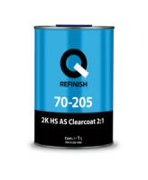 Лак прозрачный Q-Refinish 2K HS AS Clearcoat 2:1, комплект