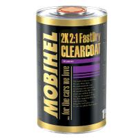Лак бесцветный Mobihel 2К FastDry low VOC, комплект 1 л + 0.5 л
