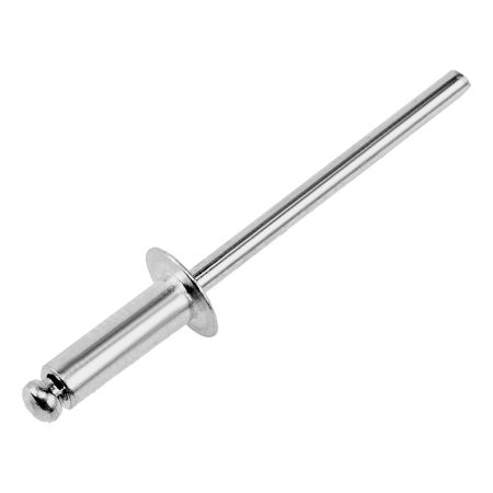 Заклепки алюминиевые, 5/32"-1/2", 4 х 12 мм, 50 шт Denzel