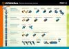 GRINDA X-R, с регулятором напора, плавная регулировка, курок спереди, двухкомпонентный, поливочный пистолет, PROLine (8-427113)