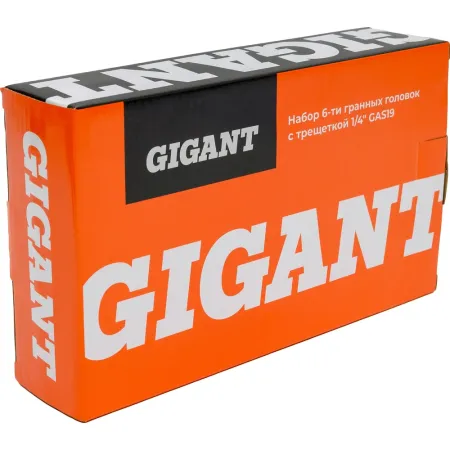 Набор шестигранных головок Gigant GAS19
