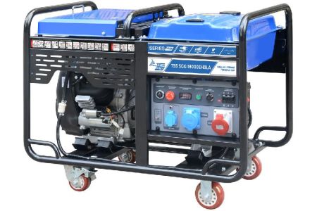 Бензогенератор TSS SGG 18000EH3LA в кожухе МК-3.1