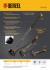 Кувалда с клиновидным бойком 3,6 кг, фибергласовая рукоятка c TPR Denzel