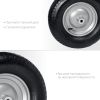 GRINDA WP-20, 4″х380мм, для тачек (арт. 422401, 422406, 422408), стальной диск, подшипник 20мм, пневматическое колесо для тачки, PROLine (422409)