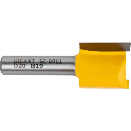 Пазовая прямая фреза Gigant GC-0061