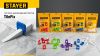 STAYER СВП TileFix, 2,0 мм, 500 шт, система выравнивания плитки ″ворота″ (33847-500)