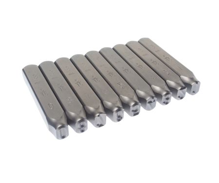 Клейма цифровые 8мм (HRC 60+-2град. DIN 1451) JTCJTC